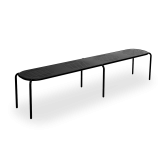 Banc Hyphen Gris Noir