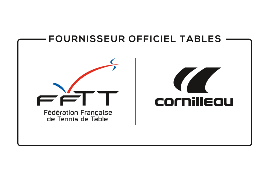 Cornilleau fournisseur officiel des tables de ping-pong de la FFTT